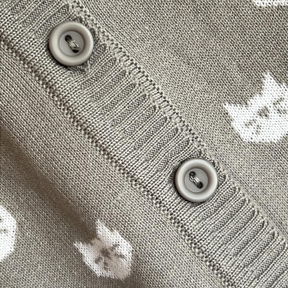YEMAK Women's Cute Cat Pattern Cardigan
Sweater - Picture 6 of 16